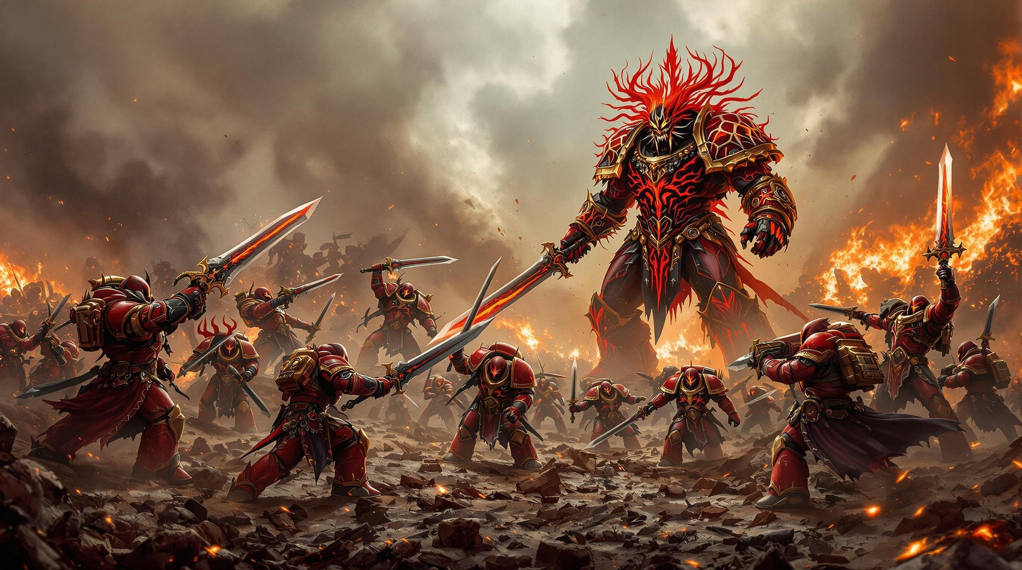 Comment jouer les World Eaters dans la version 10 de Warhammer 40000 ?