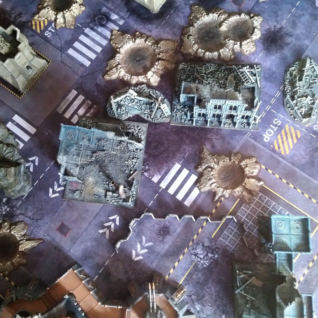 Checkpoint V10 - 60x44 - Zone de bataille Wh40k