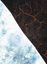 Lava / Winter - 60X44 - Game mat Recto Verso