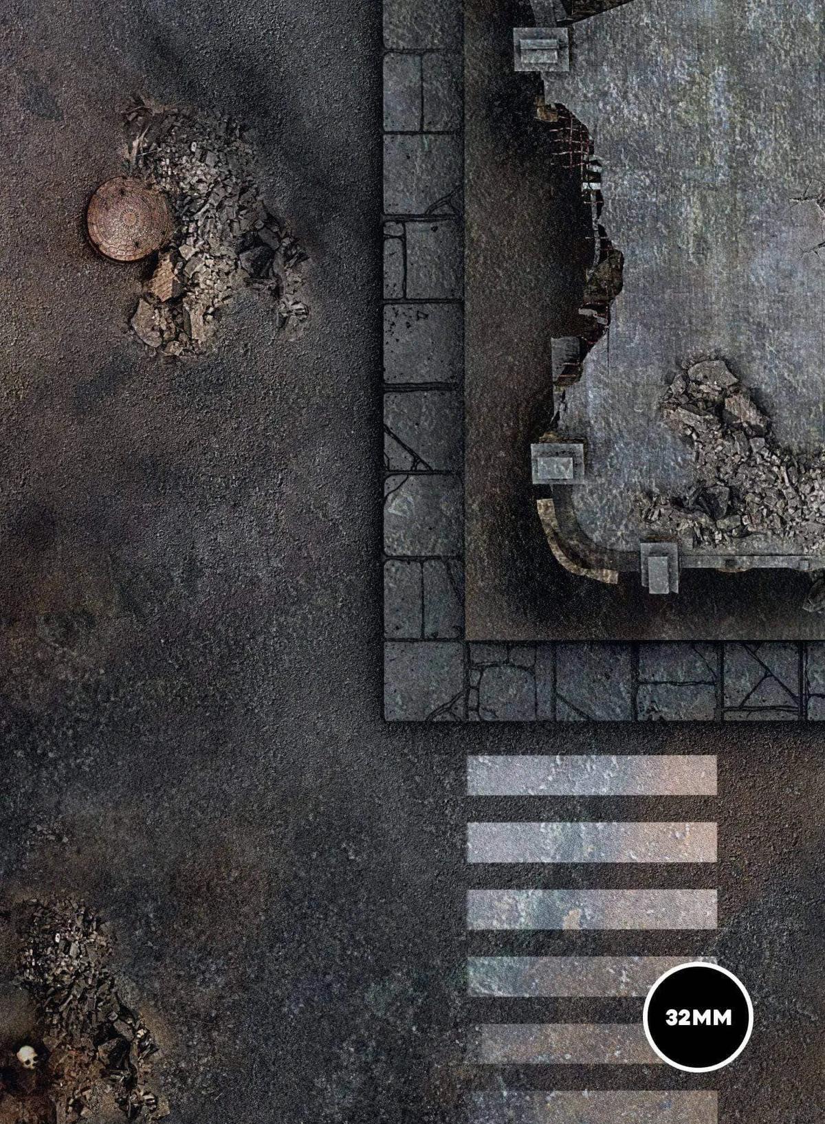 Apocalypse V9  - 44x60 - Zone de bataille Wh40k V9 game mat battle mats play mats tapis jeu crank-wargame