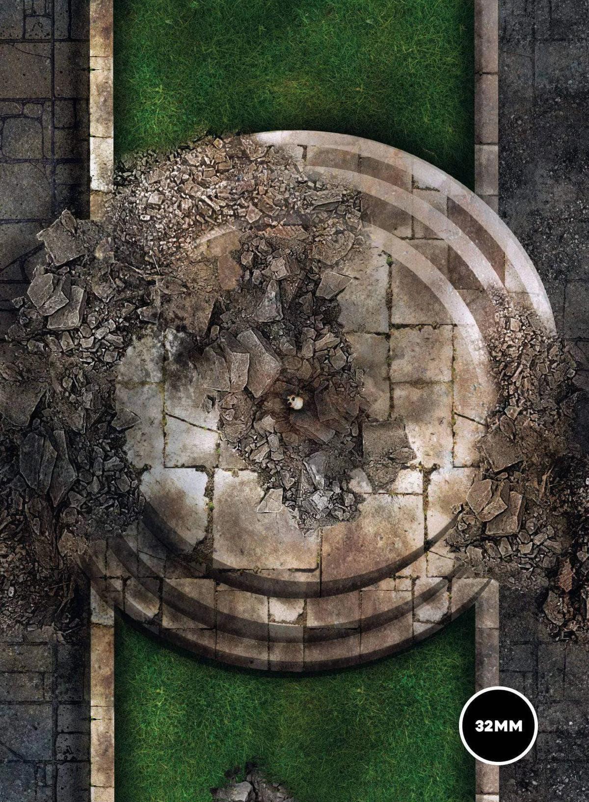 Apocalypse V9  - 44x60 - Zone de bataille Wh40k V9 game mat battle mats play mats tapis jeu crank-wargame