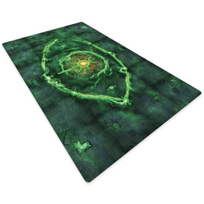 crank-wargame Battle mat Apocalypse / Necron - 72X48 - Game mat Recto Verso