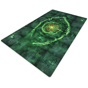 crank-wargame Battle mat Apocalypse / Necron - 72X48 - Game mat Recto Verso