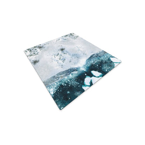 crank-wargame Battle mat Glacier - 36x36 - Zone de bataille mousepad