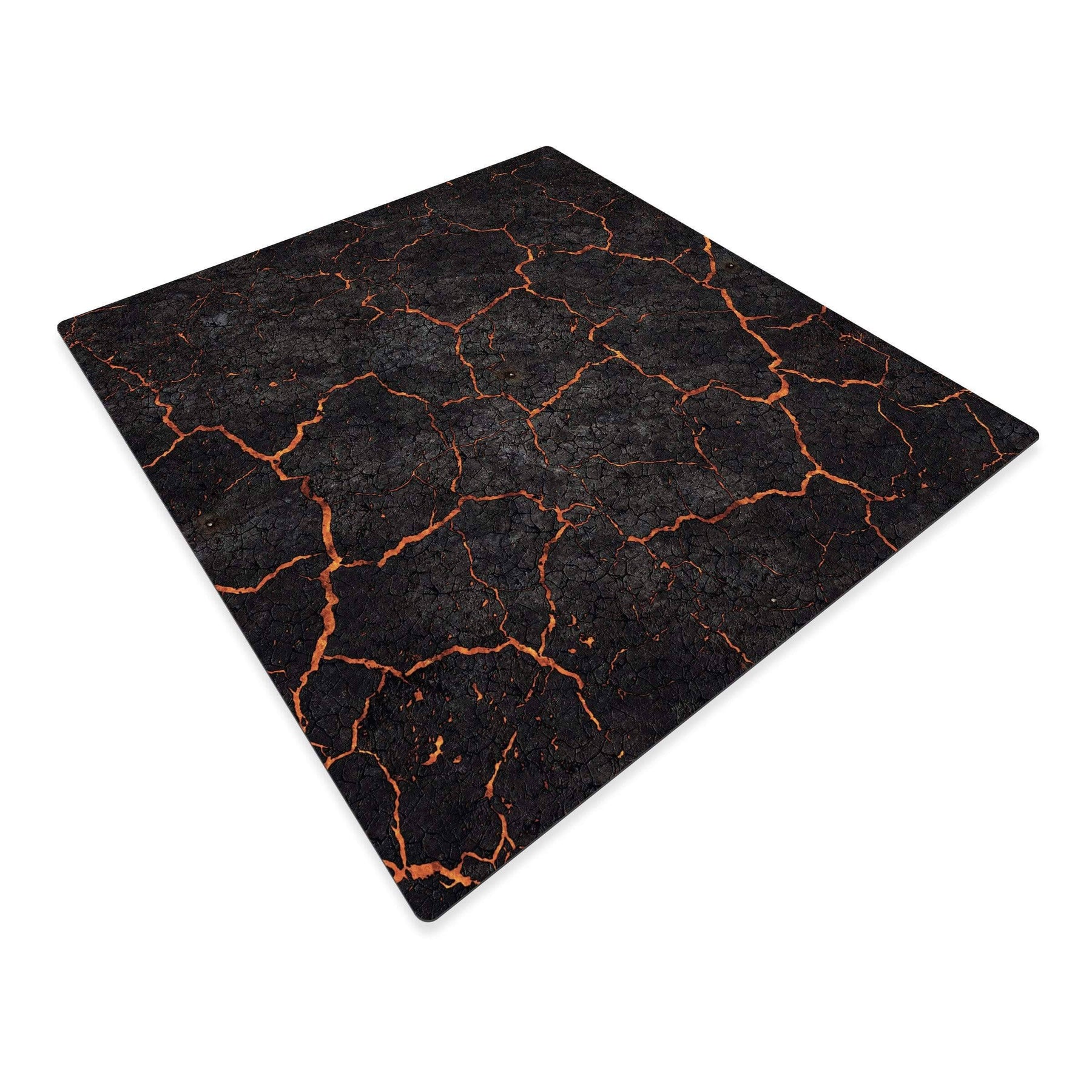 crank-wargame Battle mat Lava - 36x36 - Zone de bataille mousepad