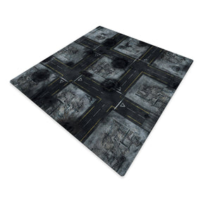 crank-wargame Battle mat ROAD - 48X48 - TAPIS DE JEUX / BATTLE MAT