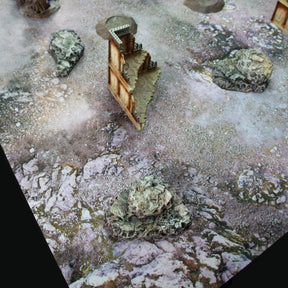 crank-wargame Battle mat Sainte Victoire - 36x36 - Zone de bataille mousepad