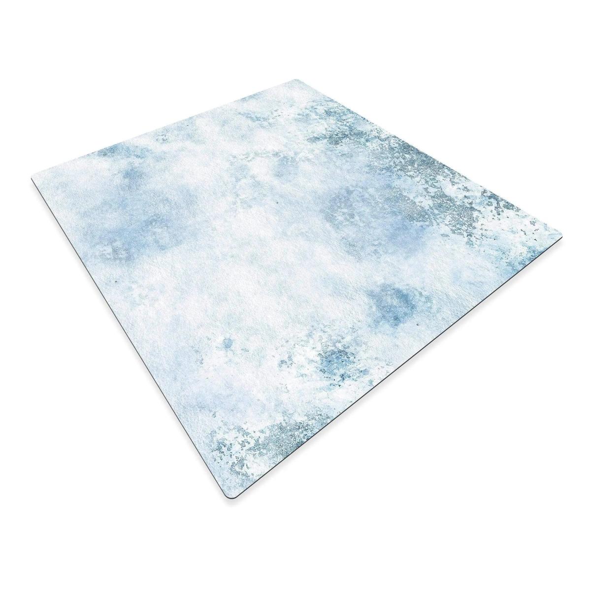 Winter - 36x36 - Zone de bataille mousepad game mat battle mats play mats tapis jeu crank-wargame