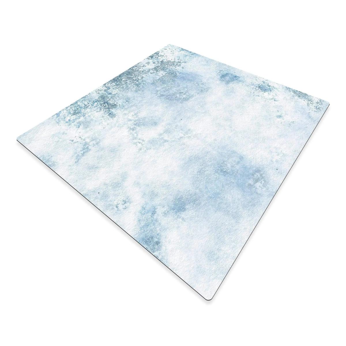 Winter - 36x36 - Zone de bataille mousepad game mat battle mats play mats tapis jeu crank-wargame