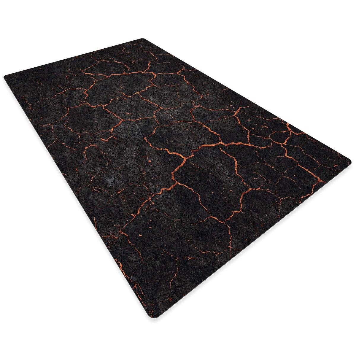 crank-wargame Battle mat Lava - 60x44 - Game mat Wargame