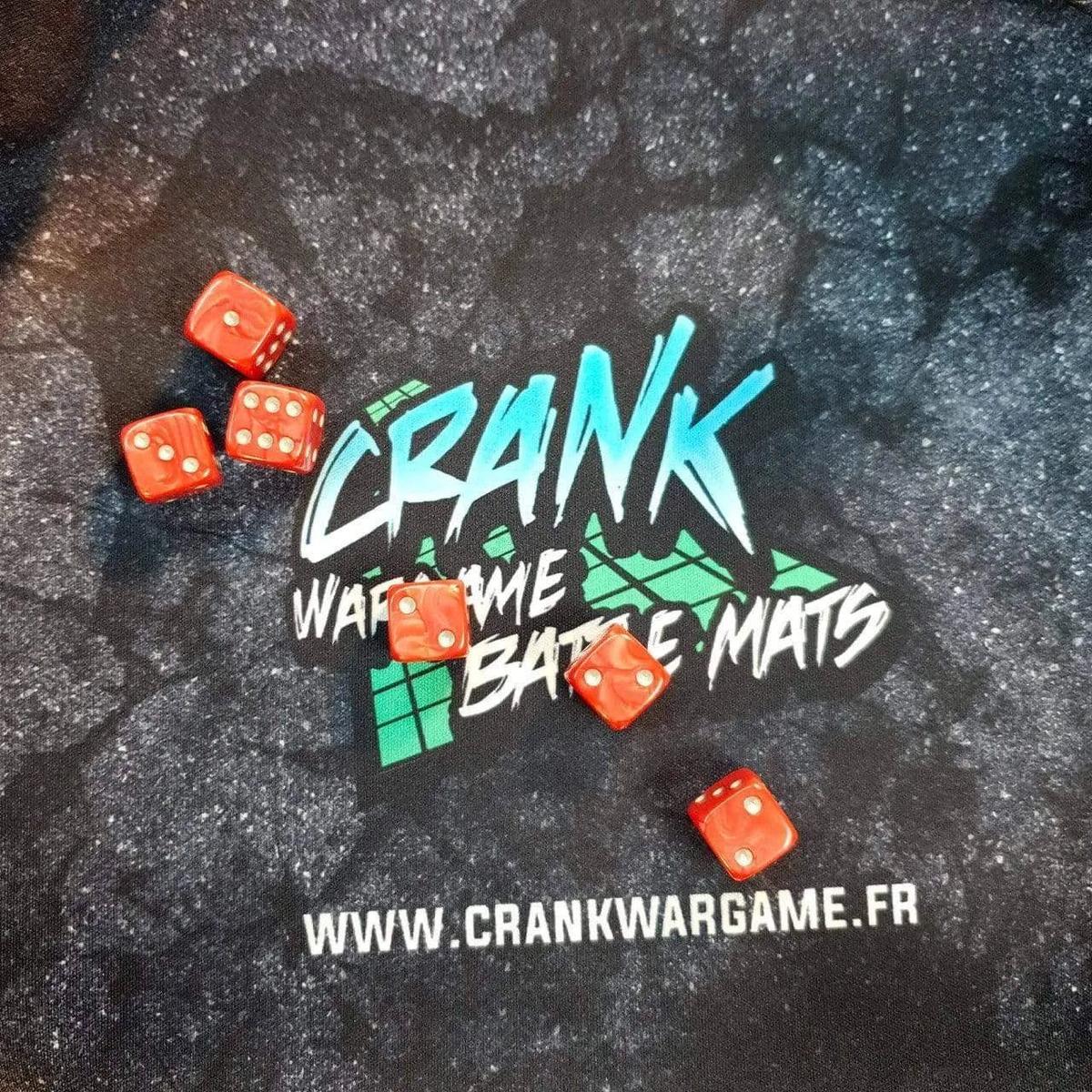 crank-wargame Accessoire Piste de dès géante de 33cm souple et résistante