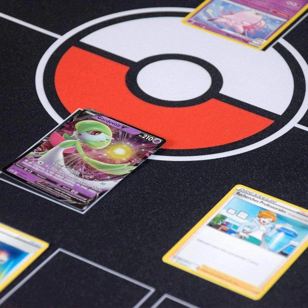 crank-wargame Battle mat Tapis de jeu 2 joueurs pour carte Pokemon